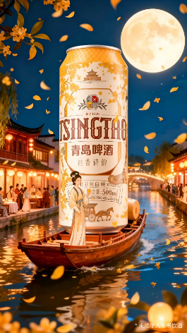 剧星传媒创意视频青岛啤酒“桂花季”