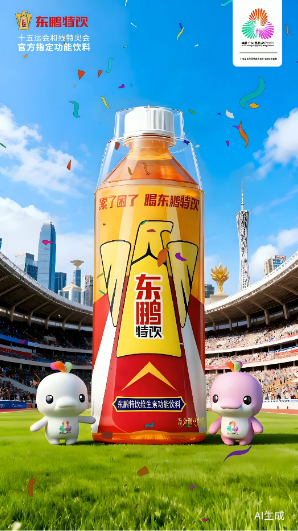 剧星传媒创意视频东鹏特饮全运会