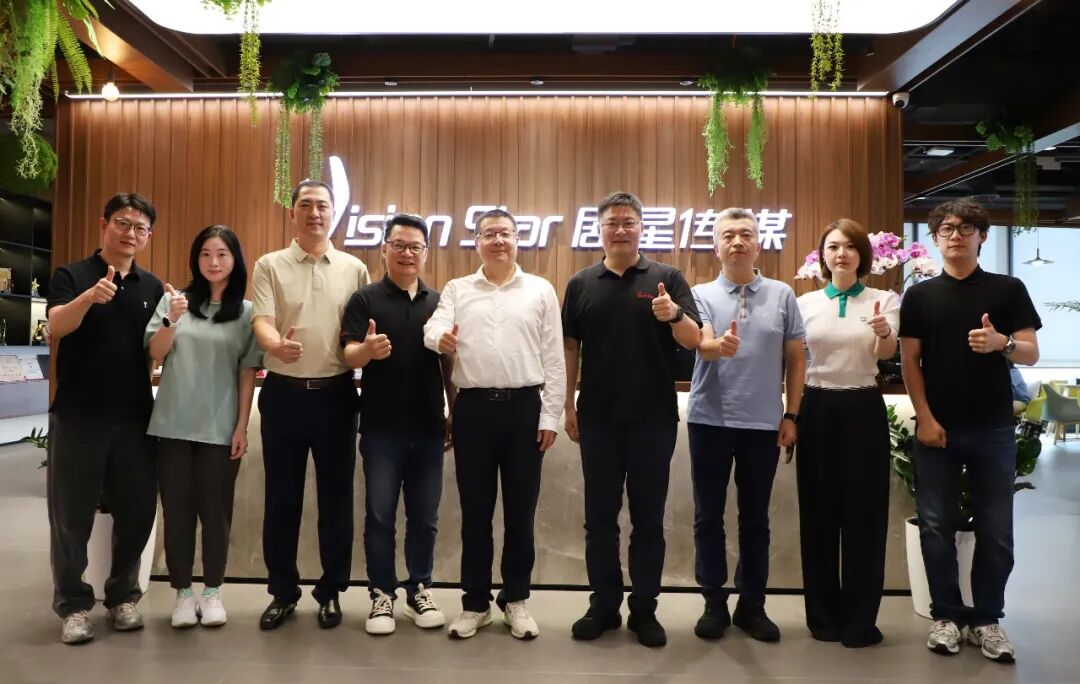咪咕公司总经理向阳一行来访剧星传媒：深耕体育，共建价值