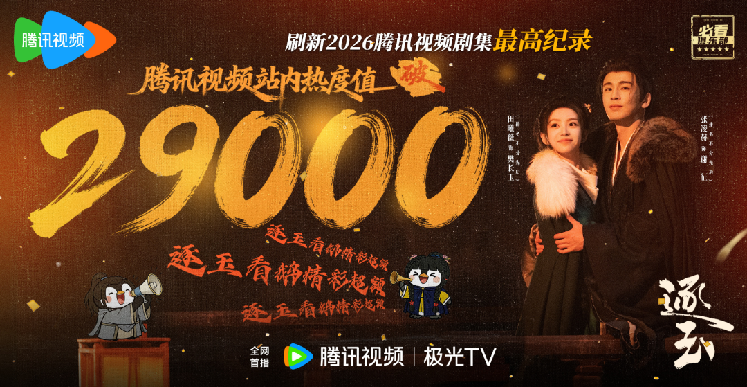 《逐玉》首播热度惊艳，剧星传媒助力品牌抢先入局